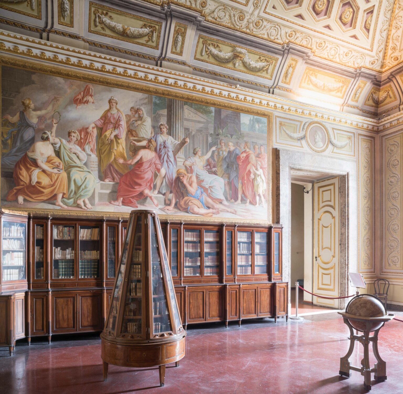 The Palatine Library Reggia di Caserta
