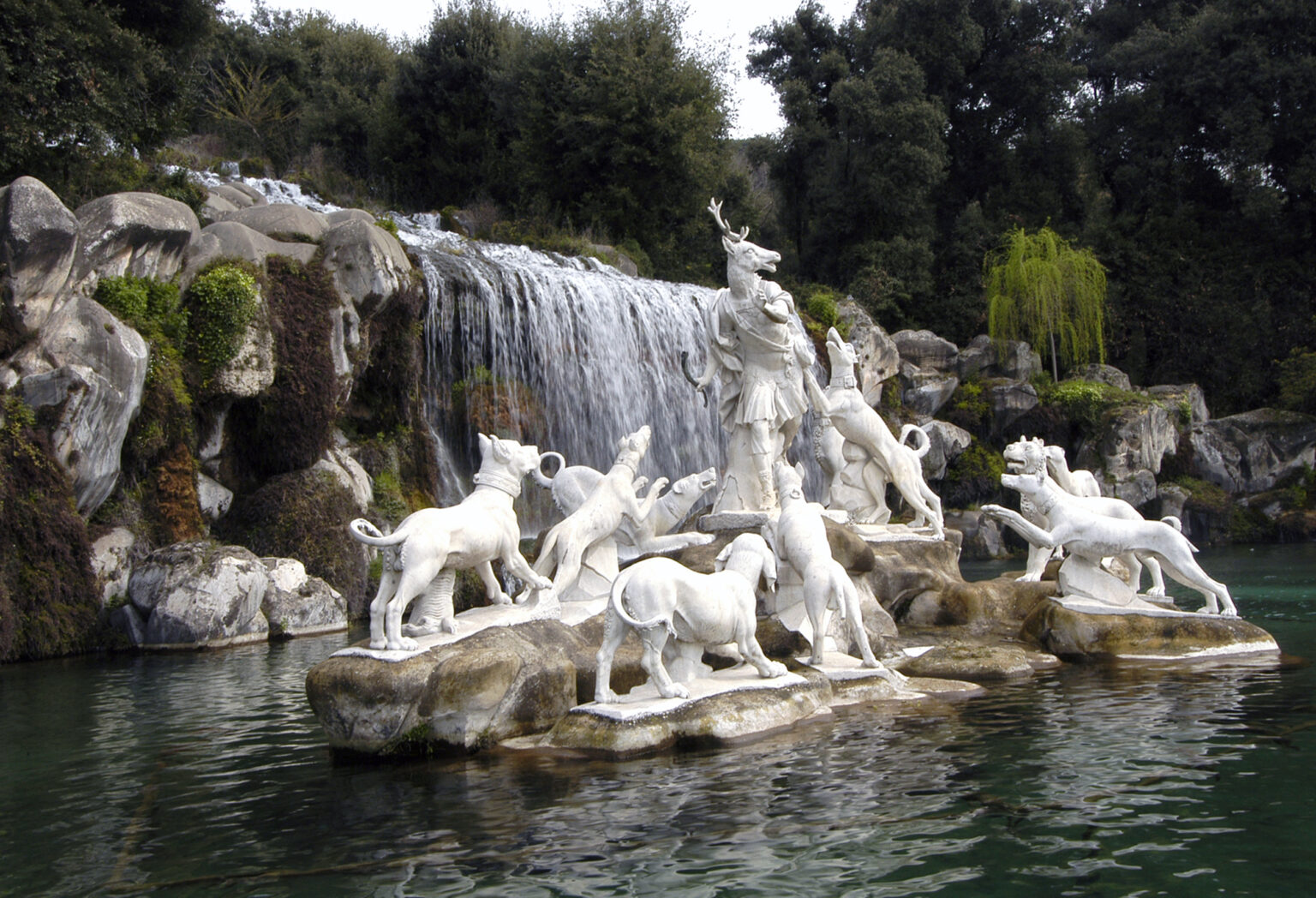 The Fountain Of Diana And Actaeon - Reggia Di Caserta